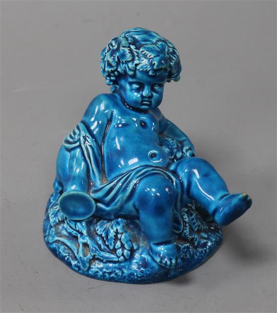 A Worcester putto